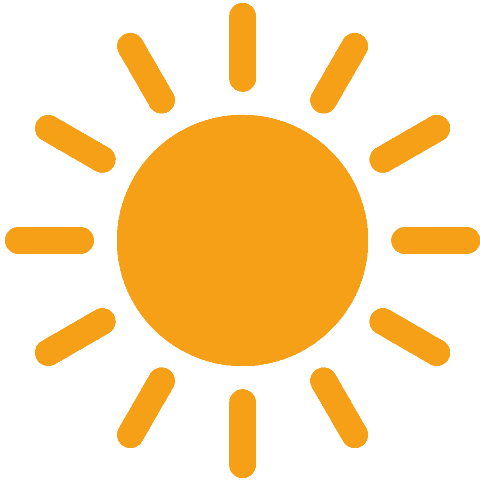 logo soleil orange